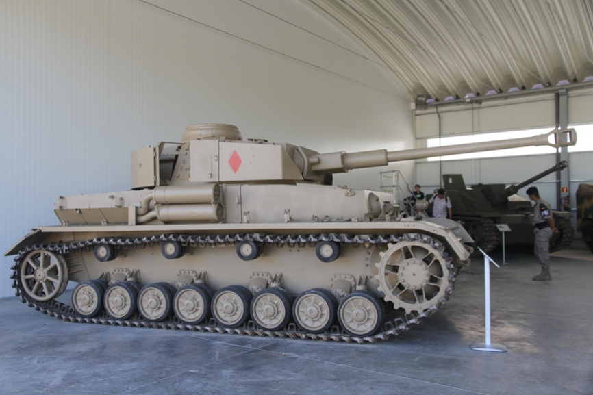 El "Panzer IV Ausf.H", el principal carro de combate de Alemania durante la II Guerra Mundial: hasta un total de 20 sirvieron con el Ejército de Tierra español