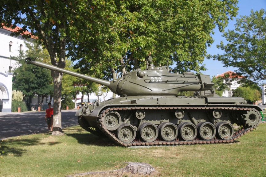 El carro de combate M-47 “Patton”. Su llegada en los años cincuenta significó para el ET dar un importante salto tecnológico.