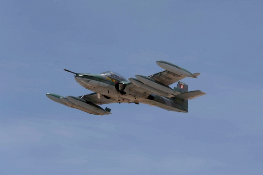A-37B Dragonfly del Grupo Aéreo Nº 7.(Ministerio de Defensa del Perú)