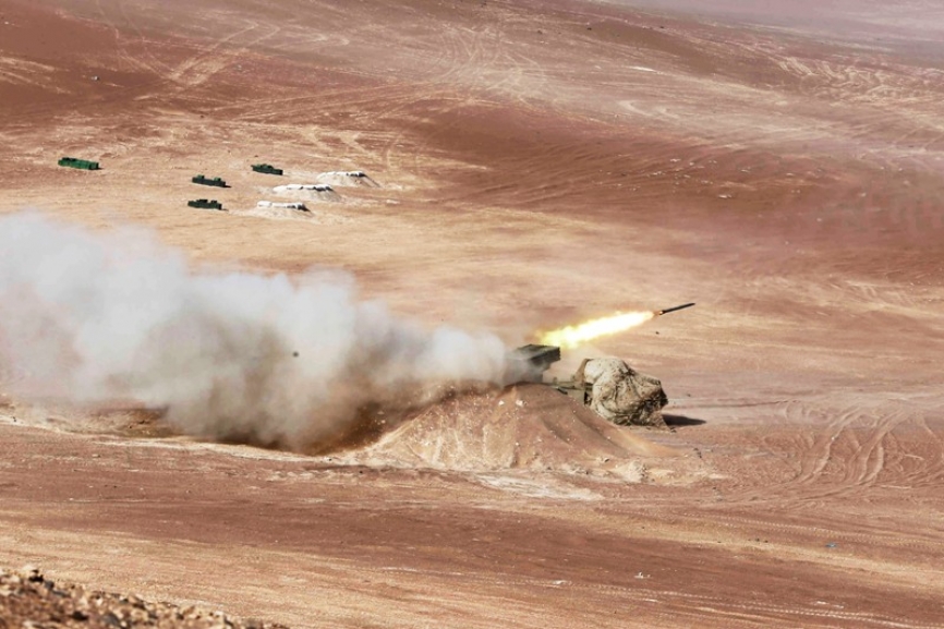 T-55 en acción.(Ministerio de Defensa del Perú)
