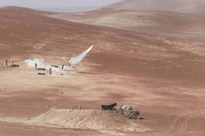 Disparo de un MANPADS 9K38 Igla (SA-18 Grousse).(Ministerio de Defensa del Perú)