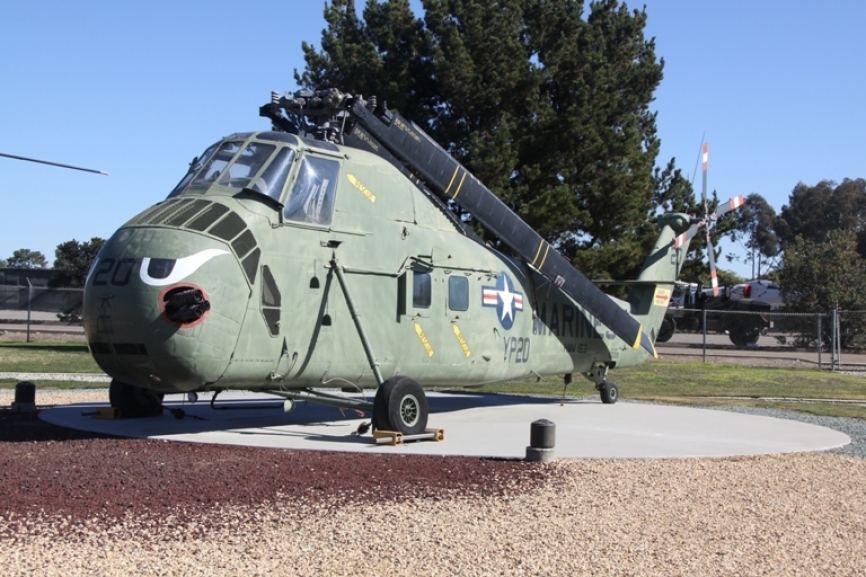 Sikorsky HUS UH-34 “Seahorse”, una versión desarrollada para los Marines como elemento de transporte Antonio Ros (Copyright defensa.com)