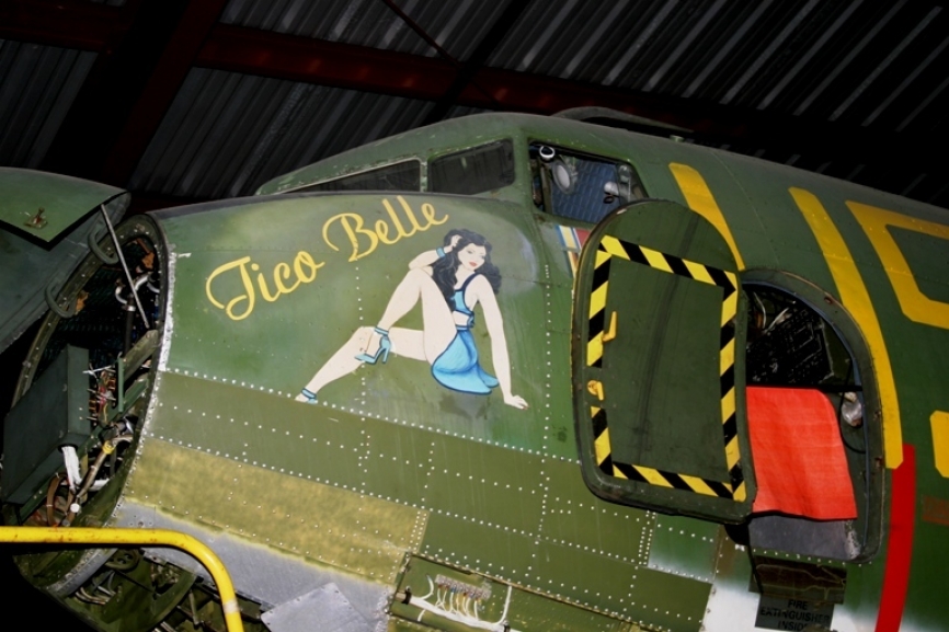 Todo un símbolo del museo es el C-47 “Tico Belle”. (Antonio Ros Pau, copyright defensa.com)