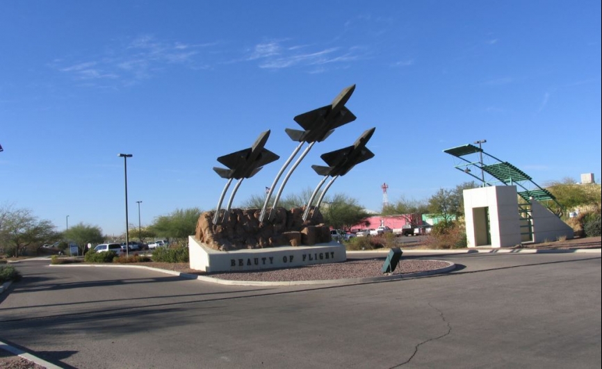 Entrada principal al Pima Air & Space Museum. (Antonio Ros Pau, copyright defensa.com)
