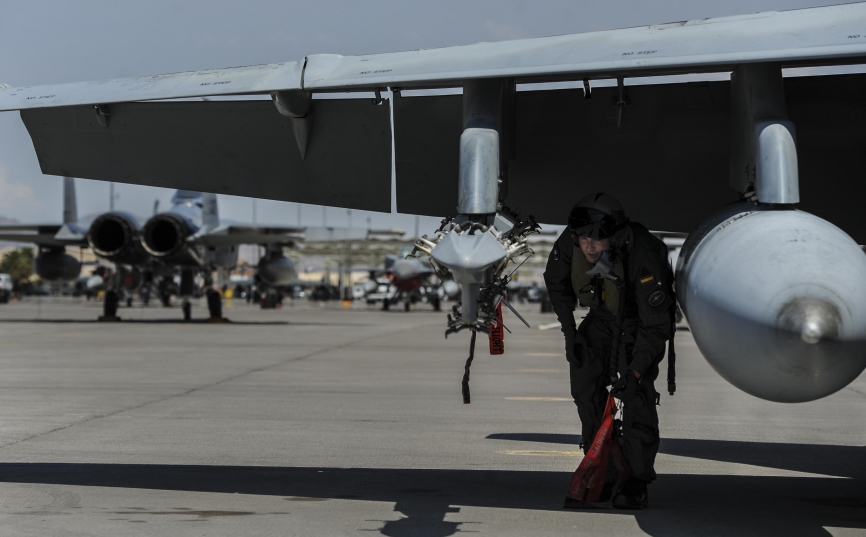 Chequeo previo antes del despegue (USAF)