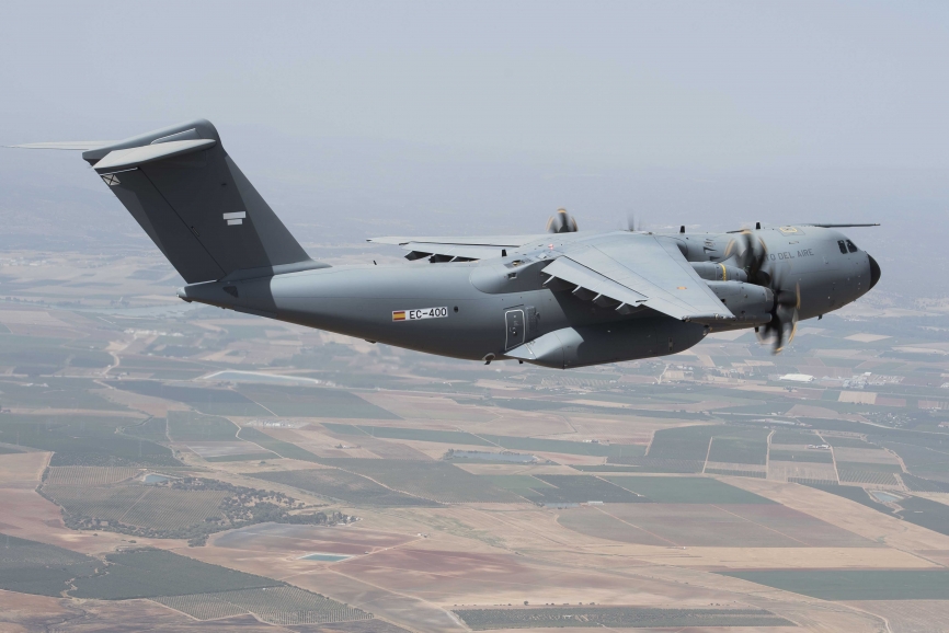 - Volando sobre el Sur de Andalucía. (Airbus DS)