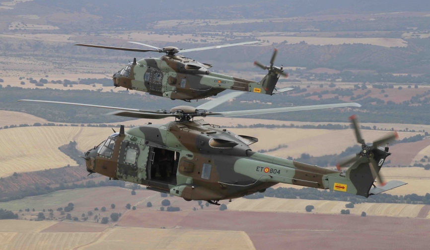Activada la primera unidad española con Airbus Helicopters NH90
