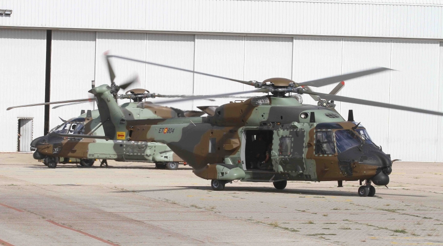 Activada la primera unidad española con Airbus Helicopters NH90