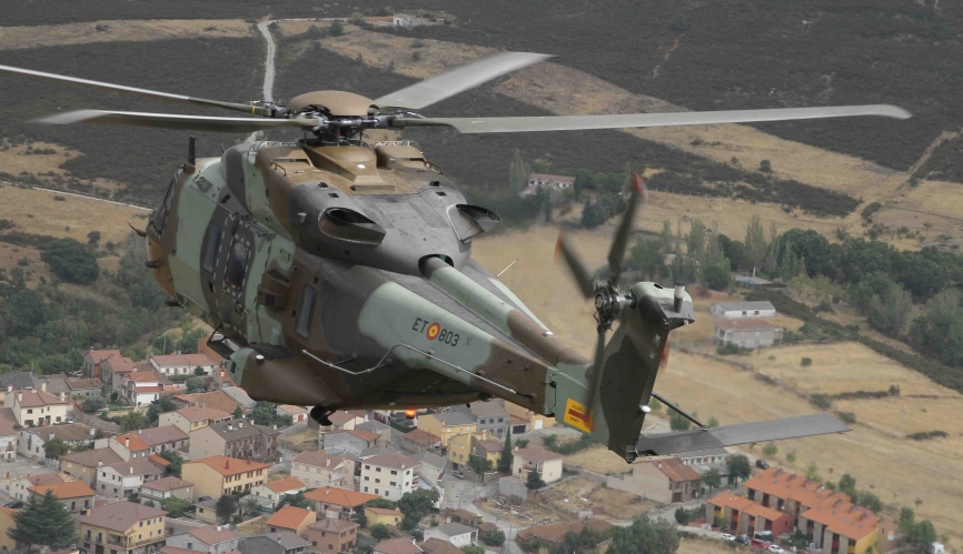 Activada la primera unidad española con Airbus Helicopters NH90