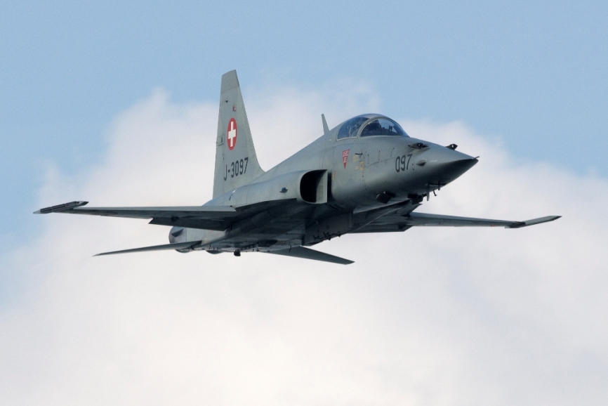 Un F-5 en la edición de 2007 (foto Stephan van de Kormmenacker).