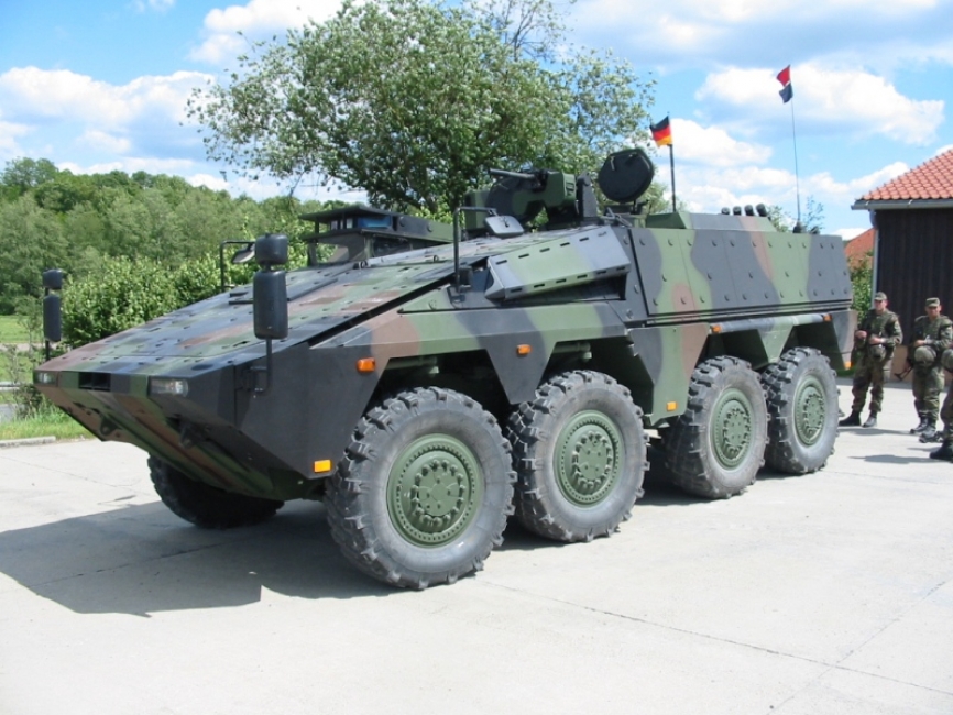 El “Boxer” en servicio con Alemania y Holanda (foto Helt).