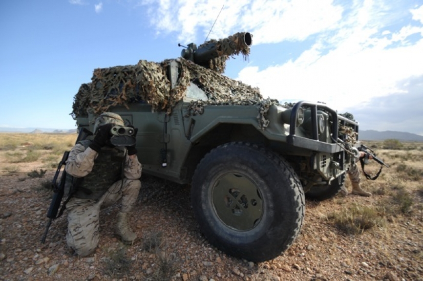 Misil TOW de la Compañía de Defensa Contra Carro