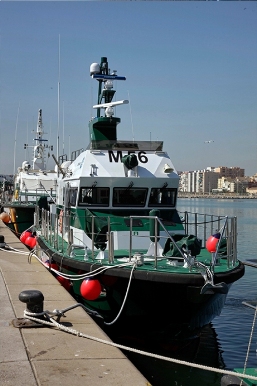La “Río Águeda”, una “Gondan 21”, es una de las últimas incorporaciones al SEMAR (foto Guardia Civil).