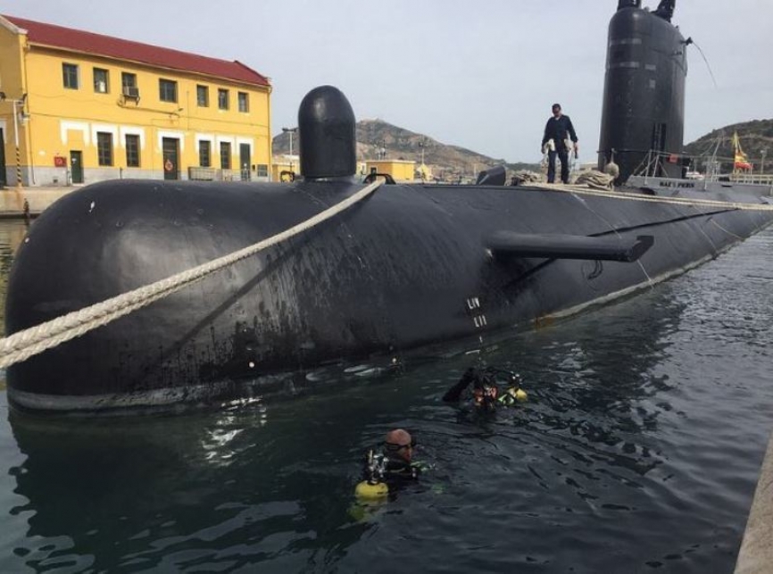 Submarino Tramontana (Foto: Armada española)