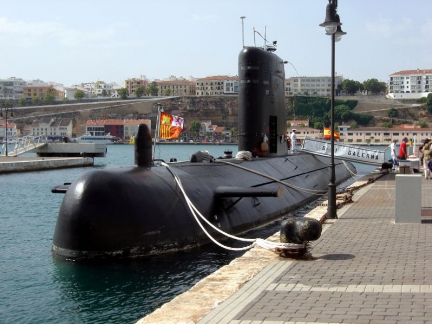 Submarino Galerna (Foto: Florencio Peña Sanz)