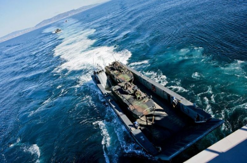 Lancha de desembarco anfibio (Foto: Armada española)