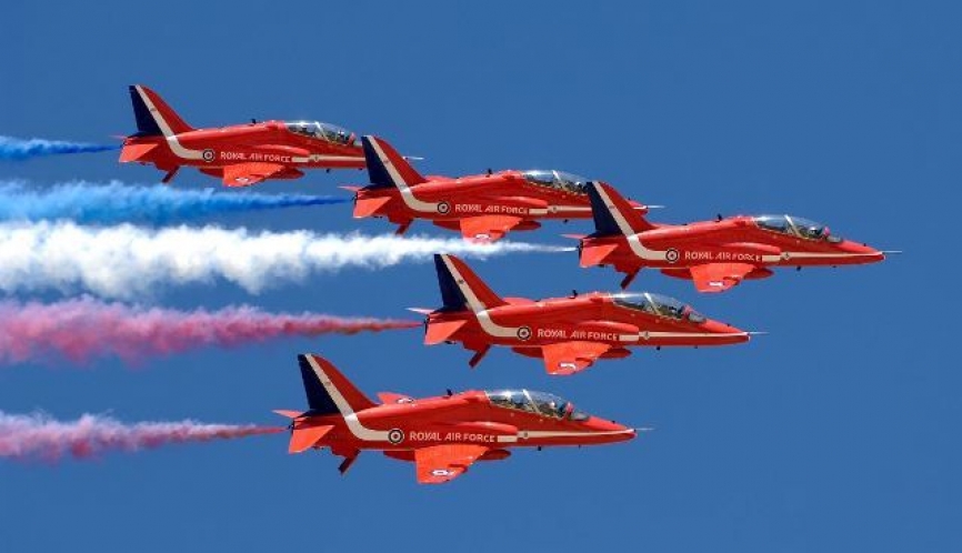 Red arrows UK (Reino Unido)
