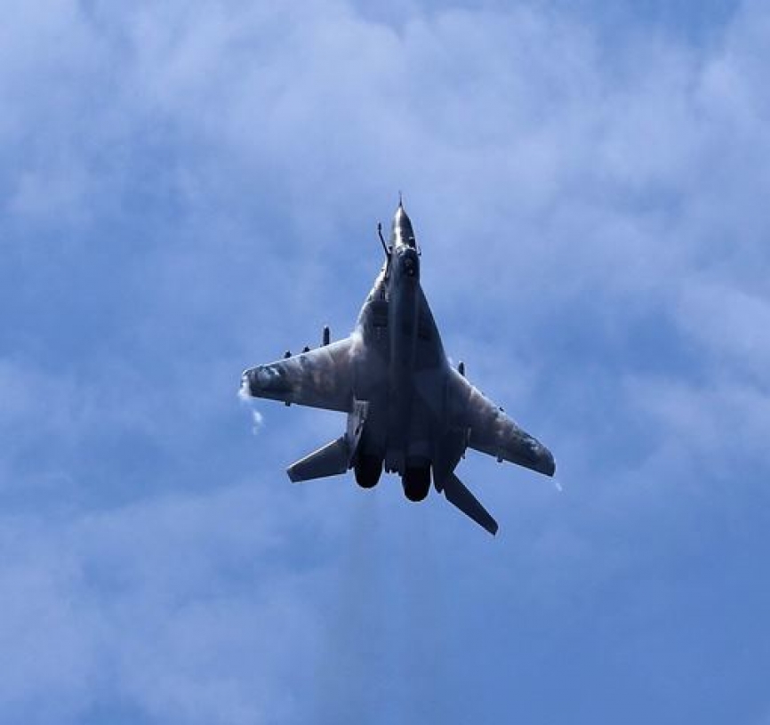 MiG-29SMP Fulcrum C del Escuadron Aereo Nº 612.
