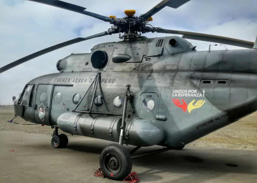 Mi-171Sh Hip H del Grupo Aereo Nº 3.