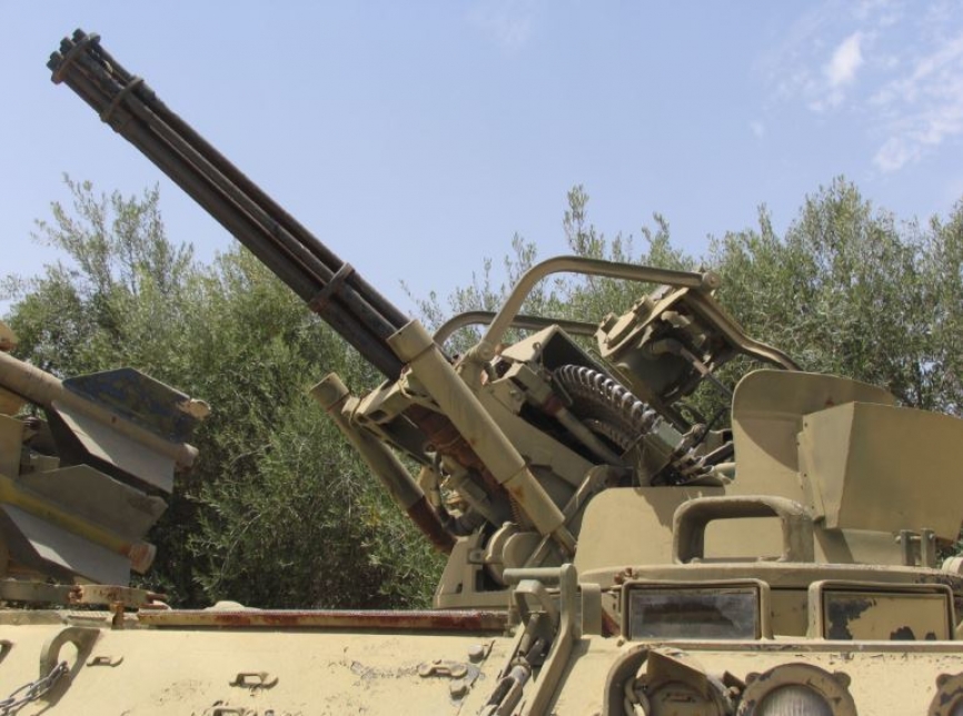 El “Vulcan” llegó a Israel en plena guerra del Yom Kippur y enviado inmediatamente al frente. Sería utilizado igualmente en el Sur del Líbano en 1982, incluso contra francotiradores (snipers) en las ciudades libanesas.