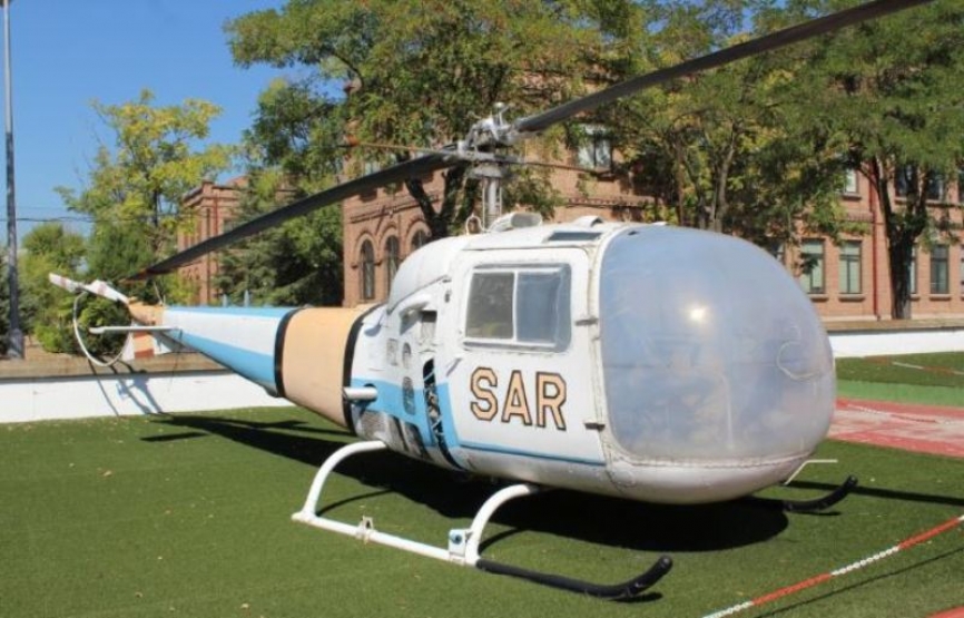 AEROSPATIALE SA-318 C ALOUETTE II. Cinco ejemplares como este sirvieron en la Dirección General de Tráfico.