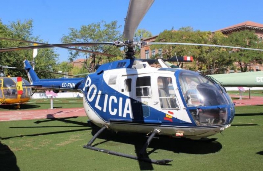MESSERSCHMITT-BÖLKOW-BLOHM MBB-BO-105CB. Considerado como uno de los más estables, fue el primer helicóptero en hacer un looping de 360º