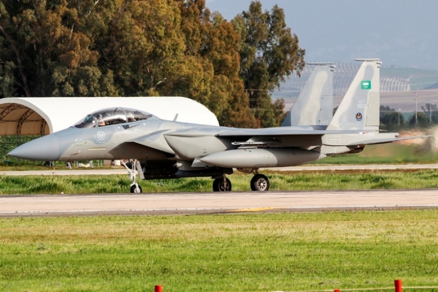 Arabia Saudita se dotará de un total de 84 aparatos F-15SA (foto Rubén Galindo).