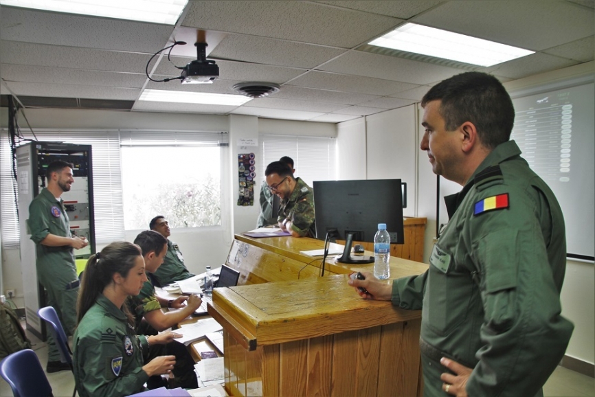 5- Cada salida de entrenamiento generaba una cuidada planificación de los cerca de 250 efectivos participantes.