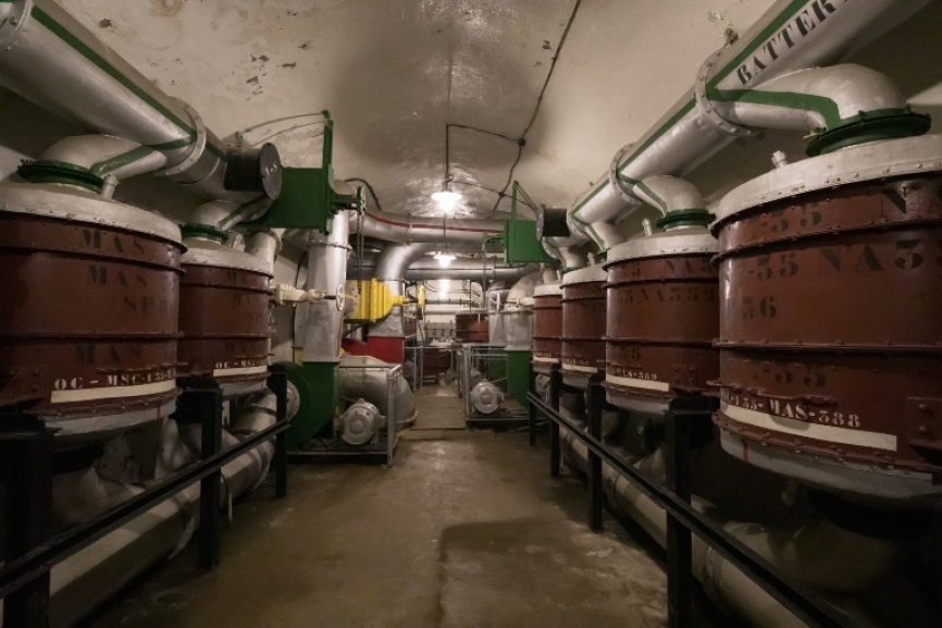 Filtros de ventilación, plantas energéticas, depuradoras....El trabajo de restauración de La Asociación es simplemente espectacular.