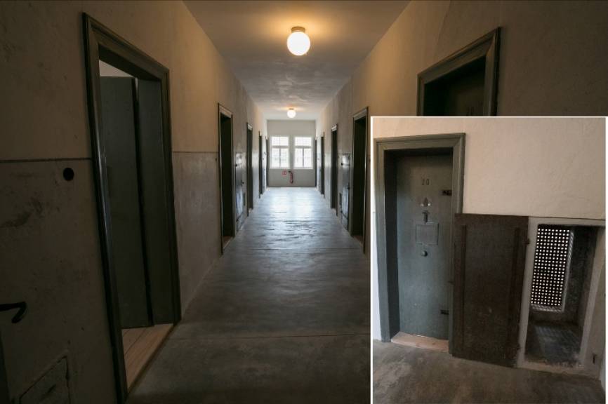 El edificio principal guarda en su interior una zona de celdas para castigar (aun más si cabe) a los prisioneros "mas rebeldes".