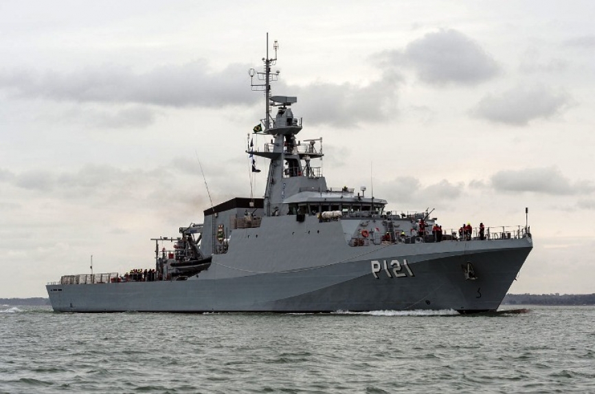 “Araguarí” P-121, OPV brasileño de la Clase “Amazonas”.