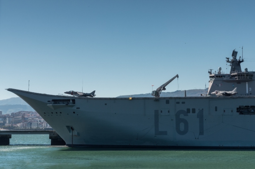 Iniciada su construcción en 2005,fue en septiembre de 2010 cuando este buque entró en servicio, estando actualmente integrado en el Grupo-2 de la Fuerza de Acción Naval de la Flota.