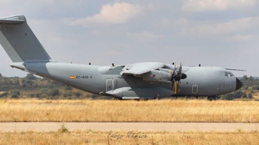 El vuelo lo ha realizado directamente desde la factoría de Airbus DS de Sevilla.