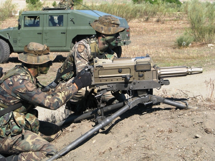 A disposición de determinadas actuaciones se encuentran los lanzagranadas automáticos LAG40M1, que ofrecen una notable potencia de fuego directo e indirecto.