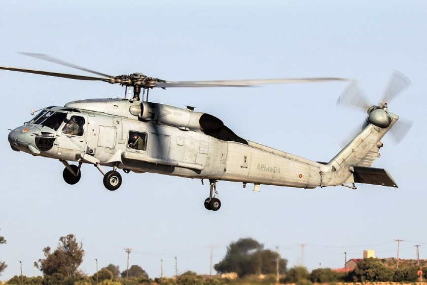 Los SH-60F fueron previamente usados por la US Navy de Estados Unidos.