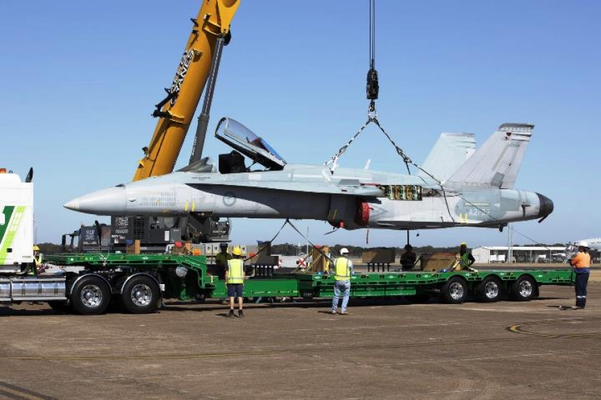 Este guerrero empleó la primera arma hecha en Australia en la Operación Falconer en 2003, y también se desplegó en la Operación Okra en 2016-2017.