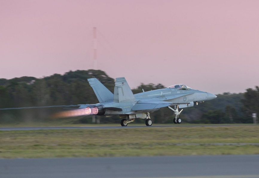 La ministra de Industria de Defensa de este país, Melissa Price, dijo que la llegada del F / A-18A Hornet A21-022 sería un paso importante en la preservación de la historia de la guerra australiana, subrayando que: "este es un avión especial para la RAAF”