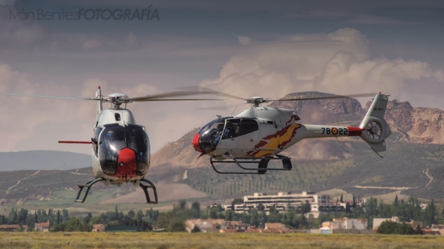Las labores de adiestramiento del Ala 78, así como los entrenamientos de la Patrulla Aspa, se llevan a cabo en la Base Aérea de Armilla, a escasos kilómetros de la ciudad de Granada.
