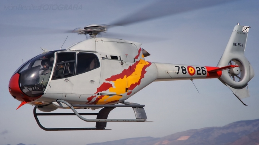 Con más de 500cv y una decoración espectacular, los helicópteros de la Patrulla Aspa no pasan inadvertidos para nadie.