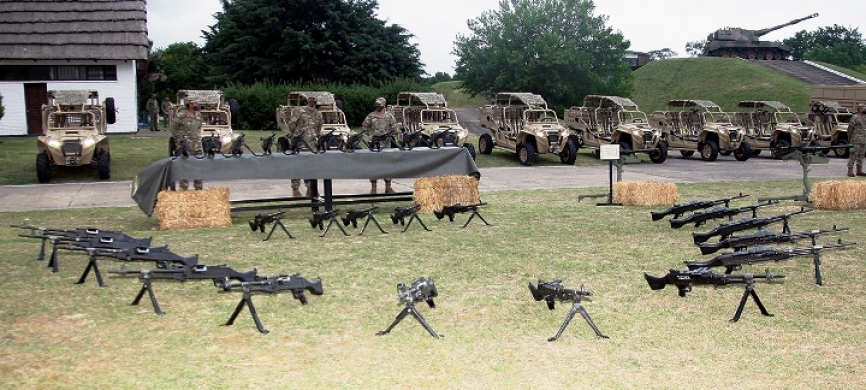 Fueron entregadas 60 MAG de una partida de 110 modificadas por el EA. Se dispone de varios centenares de coaxiales que serán convertidas a modelos de Infantería.