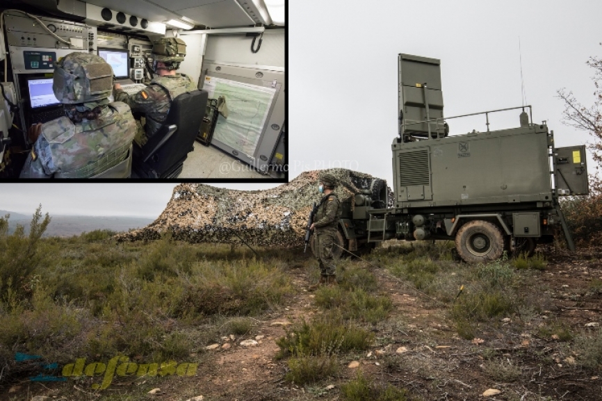Por su parte, el GAIL II/63 (El Ferral del Bernesga) desplazó a la zona su radar ARTHUR (ARTillery HUnting Radar). Tan pronto se detecta un proyectil, se acompaña su trayectoria durante un corto tiempo y se calcula balísticamente tanto la posición de las piezas agresoras como las zonas de caída de nuestros proyectiles.