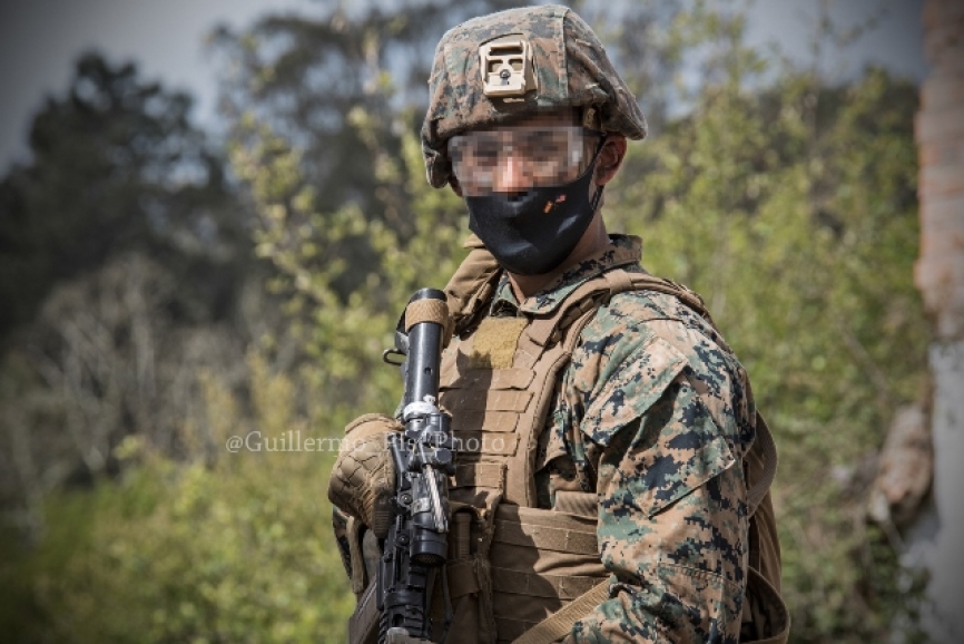Acompañamos a las unidades participantes en el ejercicio bilateral llevado a cabo recientemente en tierras asturianas.