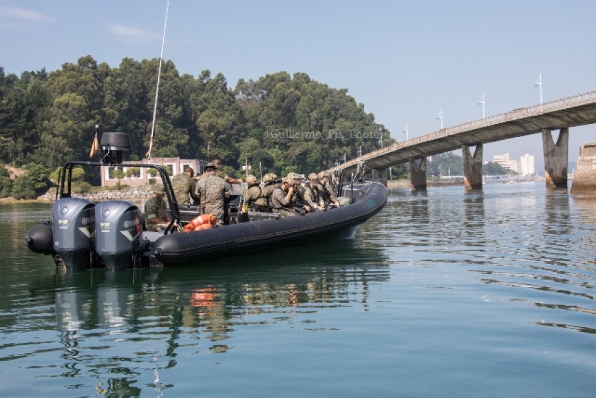 En su mayoría, los efectivos de este contingente pertenecen al EO de Embarcaciones del Grupo del Cuartel General del MOE, aunque también se contó en esta ocasión con la participación de operadores del GOE III.