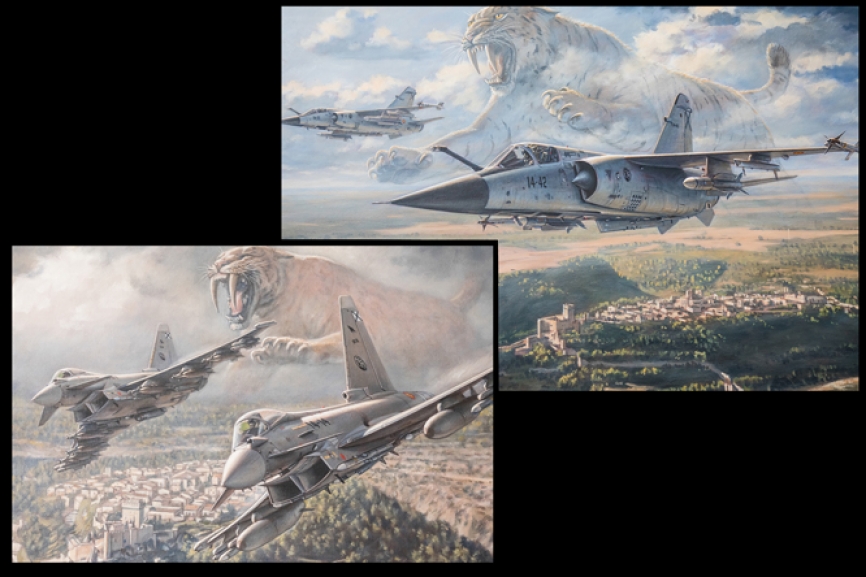 Creada a mediados de 1974 en la B.A de los LLanos (Albacete), fue dotada de Mirage F1, los cuales estuvieron operativos hasta 2013.