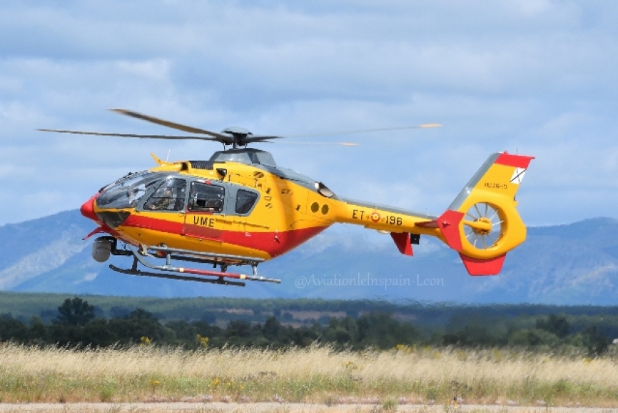 EC-135 P2+ "Totem" llegado desde Colmenar VIejo.
