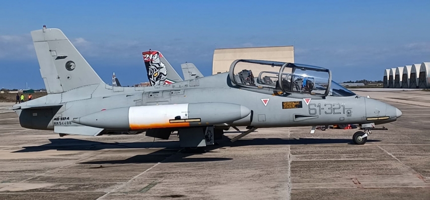 La ITFS tiene operacionales 3 tipos de reactores: MB-339A, MB-339CD y M-346A, a los que se sumaran M-345 a finales de este año.