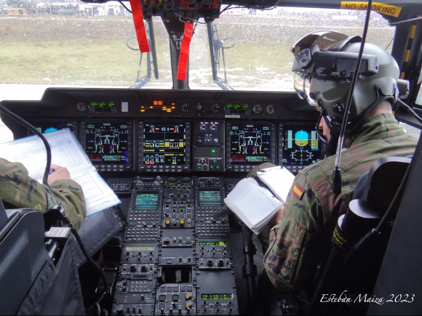Una tripulación muy experimentada del BHELMA III fue la encargada del vuelo.