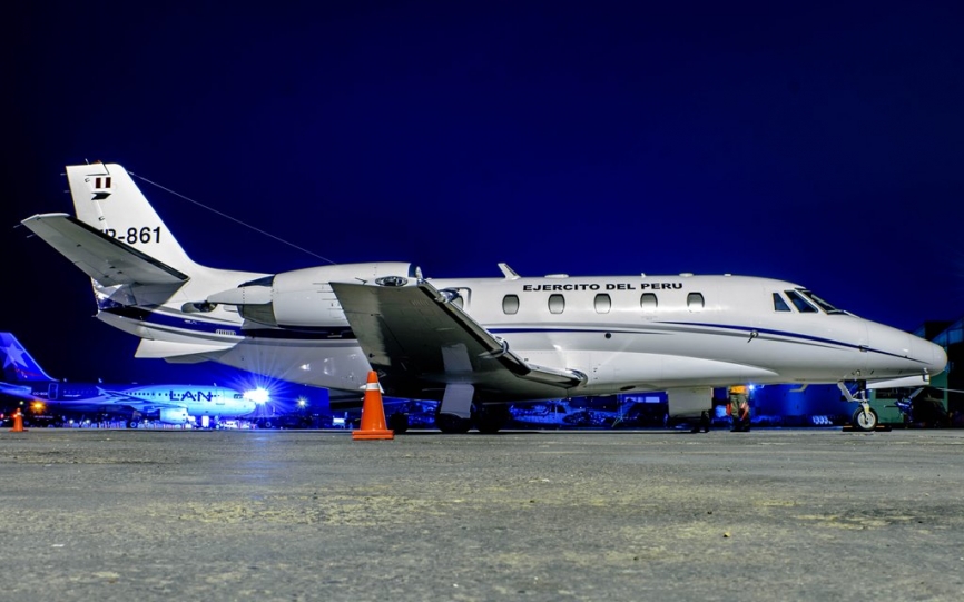 Cessna Citation 560XL.