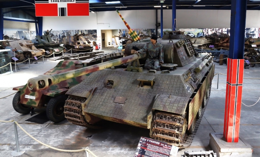 Otro clásico de la SGM, es el Panzer V o “Panther” de su versión Ausf. A.