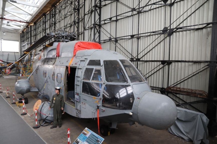 El helicóptero Sud-Aviation SA 321 G “Super Frelon”, un diseño que todavía opera China.